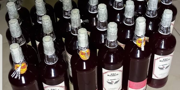 Bukavu : Du bon vin produit par un jeune entrepreneur du quartier Kasali » au goût tendre et l’alcool qualifié