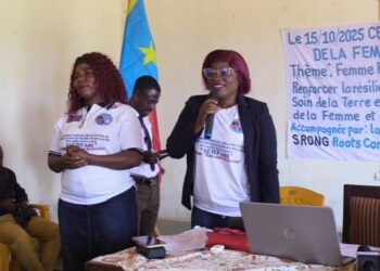 J.M de la femme Rurale : Les femmes rurales de Mwenga s’impliquent dans la conservation de la biodiversité grâce à l’appui de Strong Roots Congo